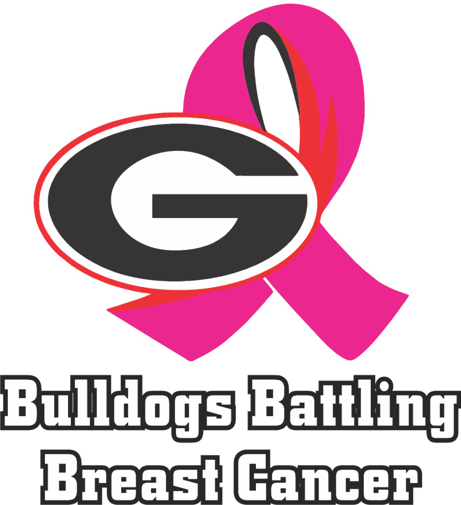 Bulldogs Battling Breast Cancer Logo